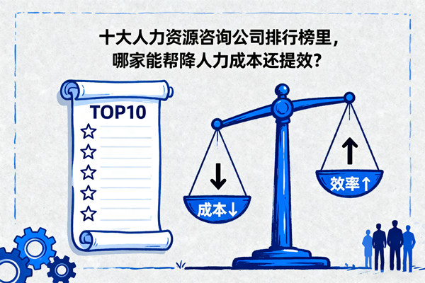 十大人力資源咨詢公司排行榜里，哪家能幫降人力成本還提效？