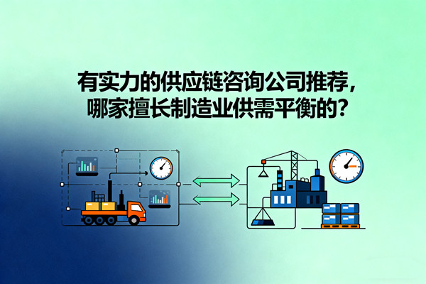 有實(shí)力的供應(yīng)鏈咨詢公司推薦，哪家擅長制造業(yè)供需平衡的？