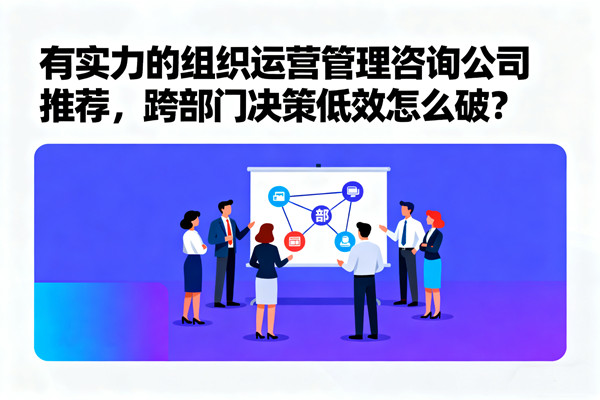 有實(shí)力的組織運(yùn)營(yíng)管理咨詢公司推薦，跨部門決策低效怎么破？