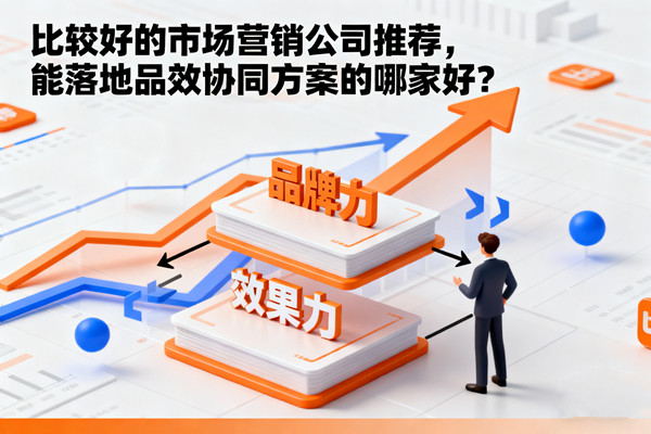 比較好的市場營銷公司推薦，能落地品效協(xié)同方案的哪家好？