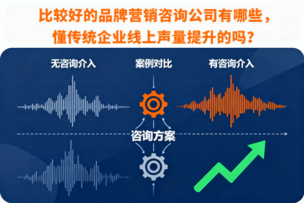 比較好的品牌營銷咨詢公司有哪些，懂傳統(tǒng)企業(yè)線上聲量提升的嗎？