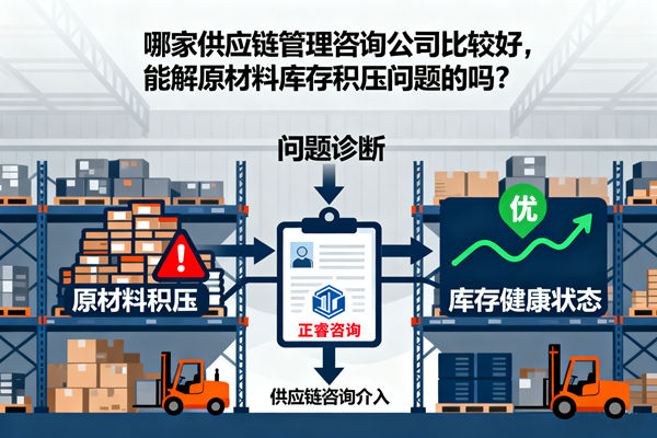 哪家供應(yīng)鏈管理咨詢公司比較好，能解原材料庫存積壓問題的嗎？